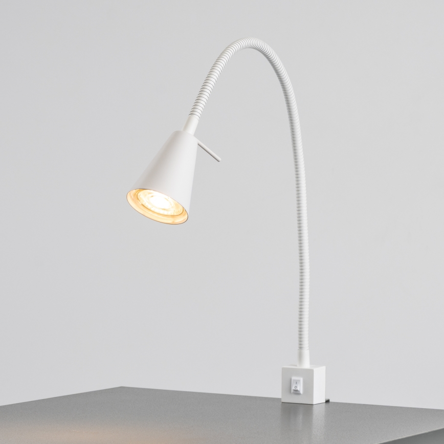 LED csíptethető lámpa 1xGU10/4,7W/230V fehér
