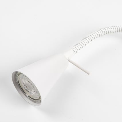 LED csíptethető lámpa 1xGU10/4,7W/230V fehér