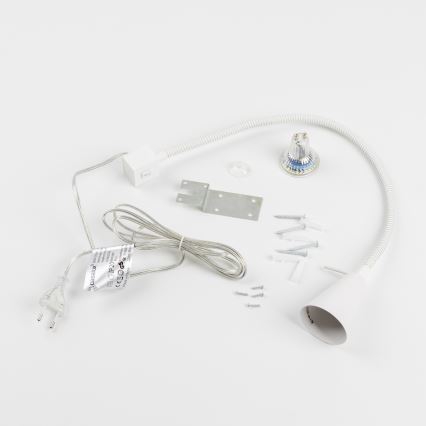 LED csíptethető lámpa 1xGU10/4,7W/230V fehér