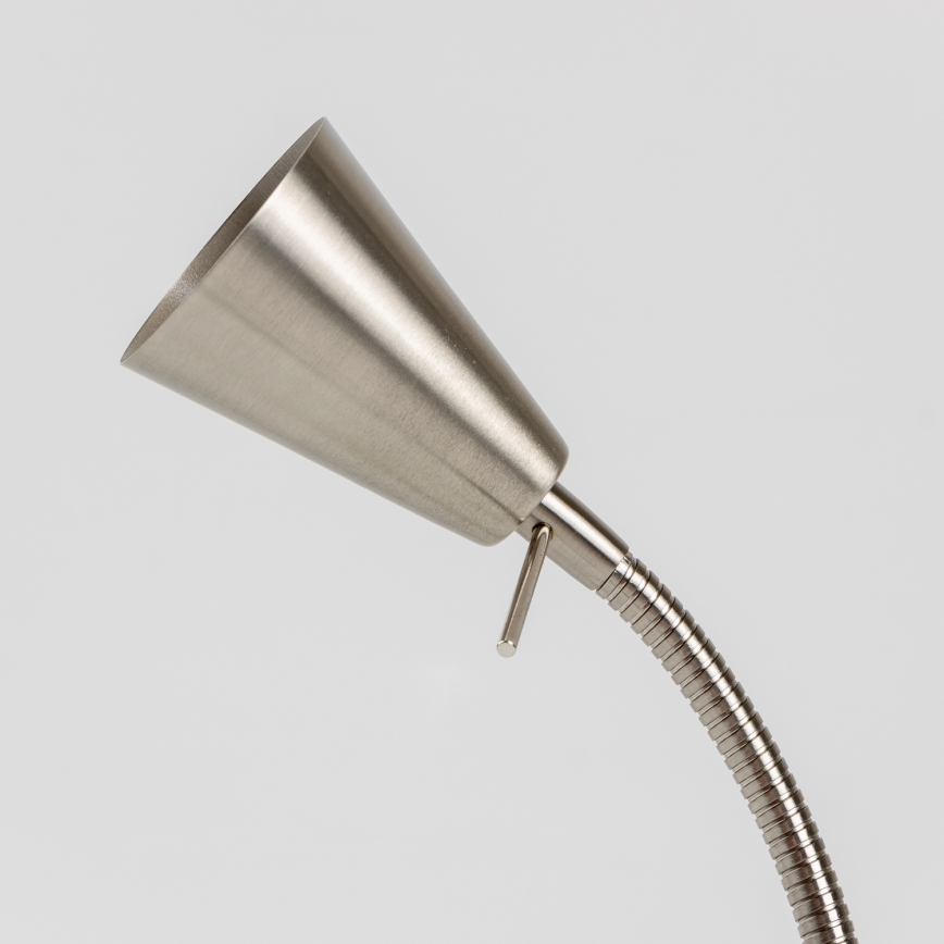 LED csíptetős lámpa 1xGU10/4,7W/230V matt króm