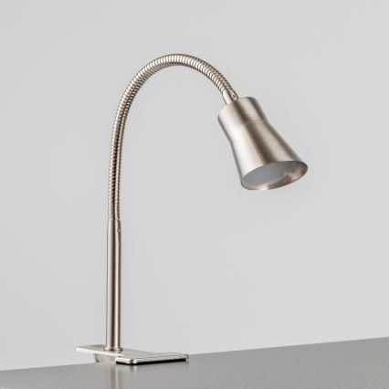 LED csíptetős lámpa LED/3,2W/230V matt króm