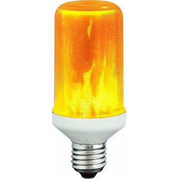 LED dekor izzó FLAME T60 E27/3W/230V 1400K