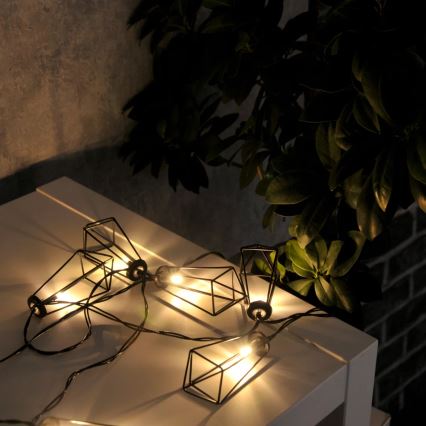 LED Dekor lámpa ALBORG 10xLED/2xAA