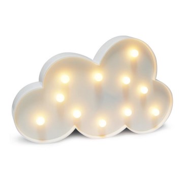 LED Dekor lámpa CLOUD LED/2xAA
