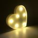 LED Dekor lámpa HEART LED/2xAA
