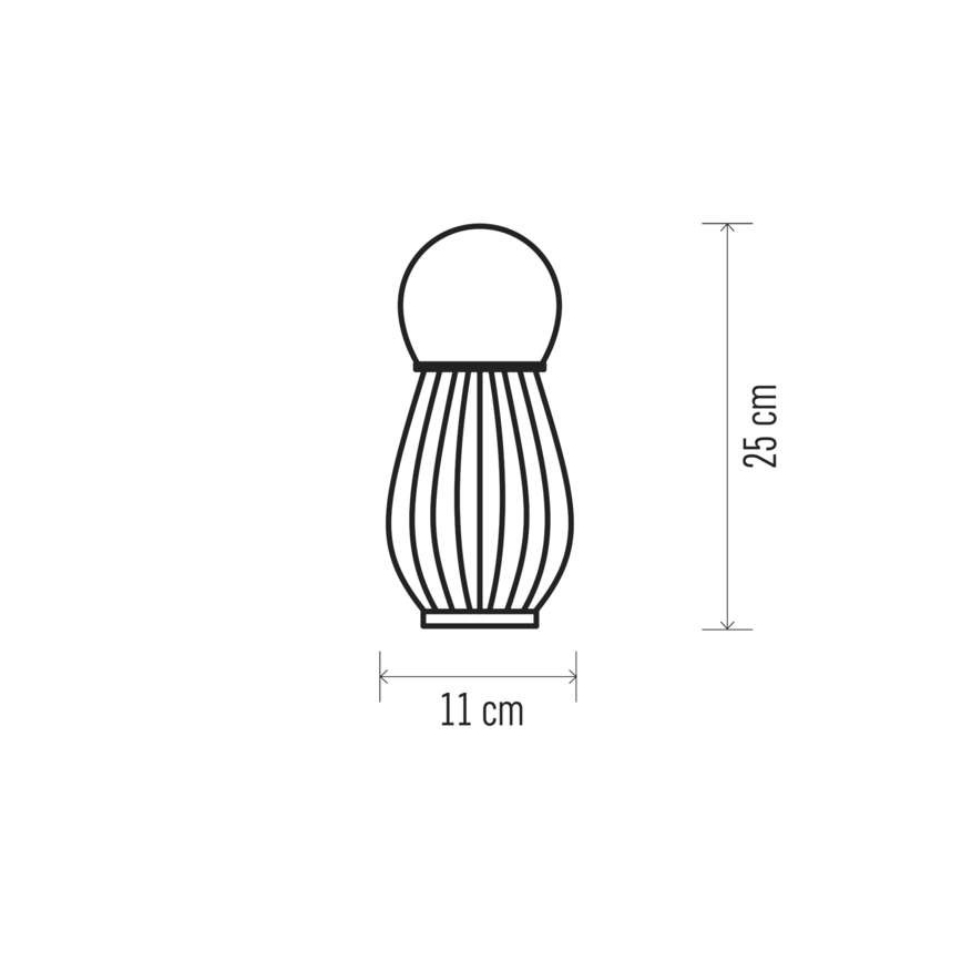 LED Dekor Lámpás 1xLED/0,06W/3xAAA
