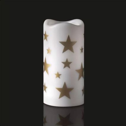 LED Dekor projektor LED/3xAAA csillagok meleg fehér