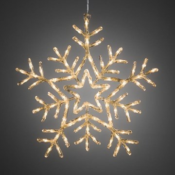 LED Dekoráció ablakba SNOW FLAKE 90xLED/230V