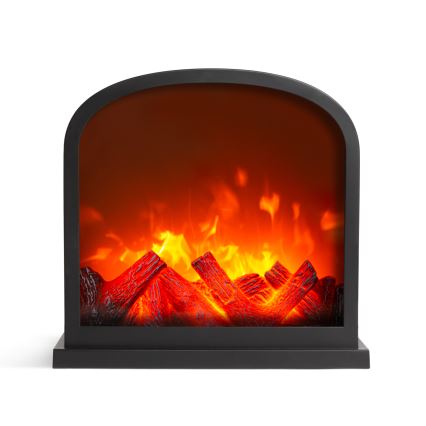 LED Dekoráció LED/3xC/5V kandalló 30x28 cm