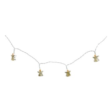 LED dekorációs fényfüzér 10xLED/2xAA 1,65m meleg fehér