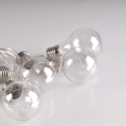 LED dekorációs fényfüzér SMOLDER 2,1 m 10xLED/2xAA