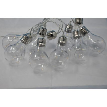 LED dekorációs fényfüzér SMOLDER 2,1 m 10xLED/2xAA