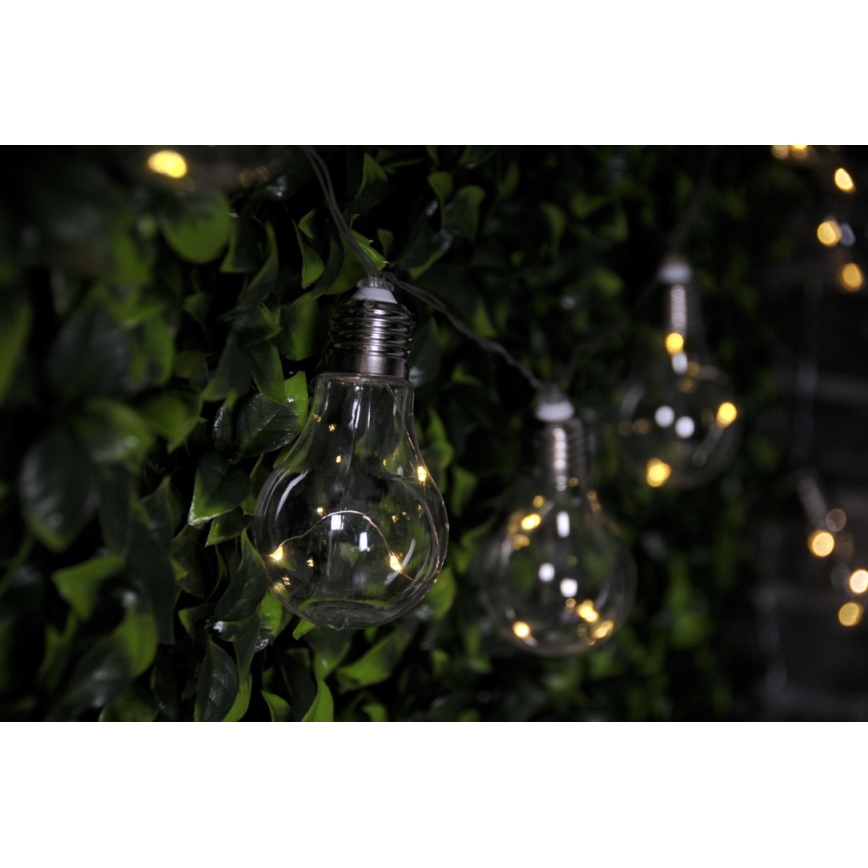 LED dekorációs fényfüzér SMOLDER 5,3 m 20xLED/2,7W/230V