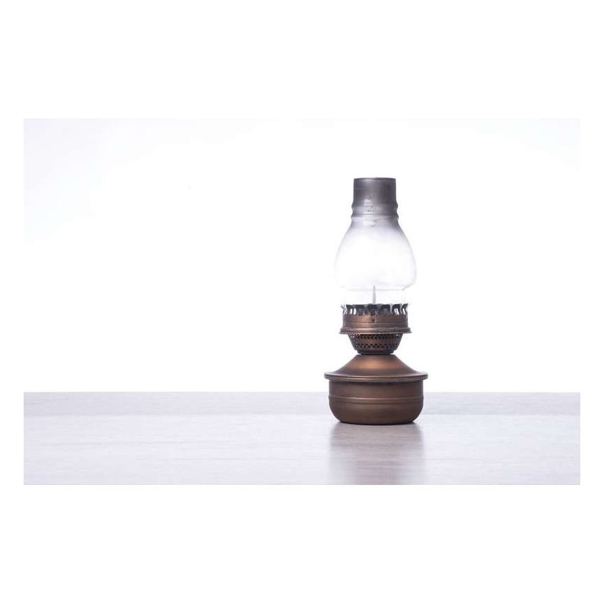 LED Dekorációs petróleum lámpa VINTAGE 1xLED/1,5W/3xAA