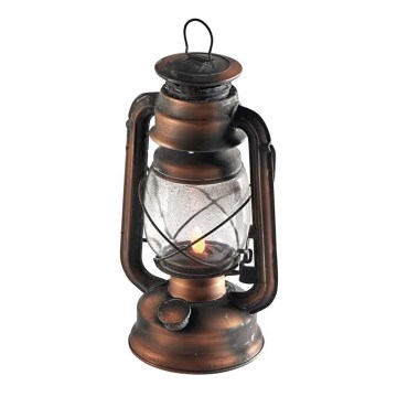 LED Dekorációs petróleum lámpa VINTAGE 1xLED/1,5W/3xAA