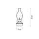 LED Dekorációs petróleum lámpa VINTAGE 1xLED/1,5W/3xAA