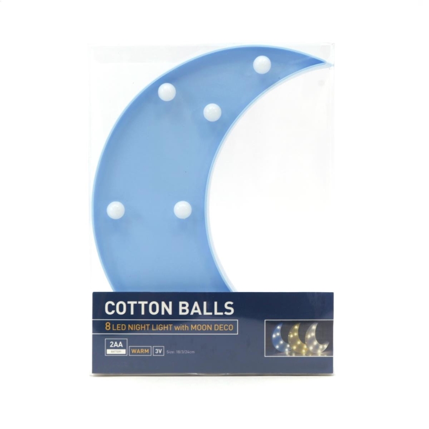 LED dekoratív világítás 8xLED/2xAA