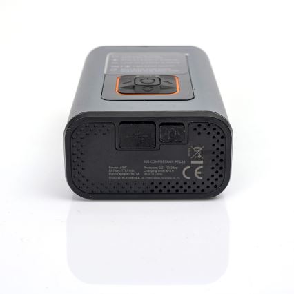 LED Digitális zsebkompresszor 3in1 4000 mAh 5W fekete