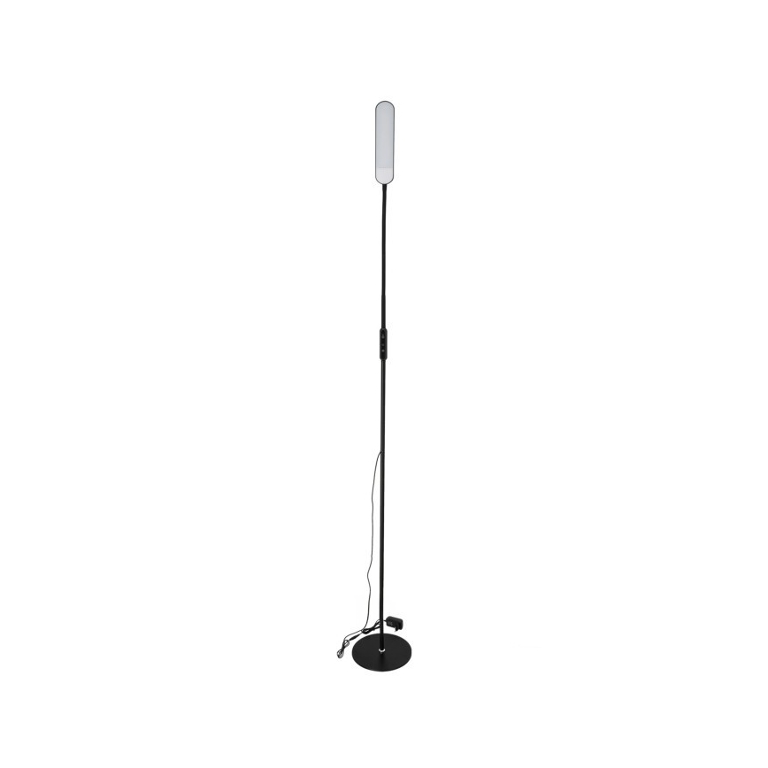 LED Dimmelhető állólámpa TEILO LED/10W/230V 3000/4000/6500K fekete + távirányítás