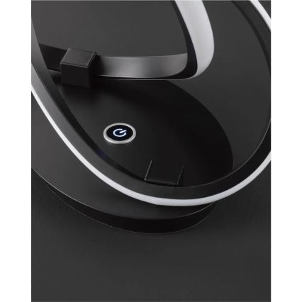 LED dimmelhető asztali lámpa INDIGO LED/19W/230V 3000K fekete