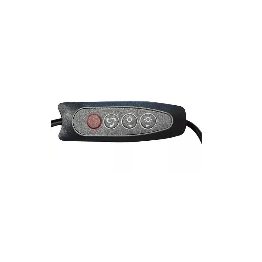 LED Dimmelhető asztali lámpa nagyítóval LED/6W/5V 3000K/4000K/6000K fekete