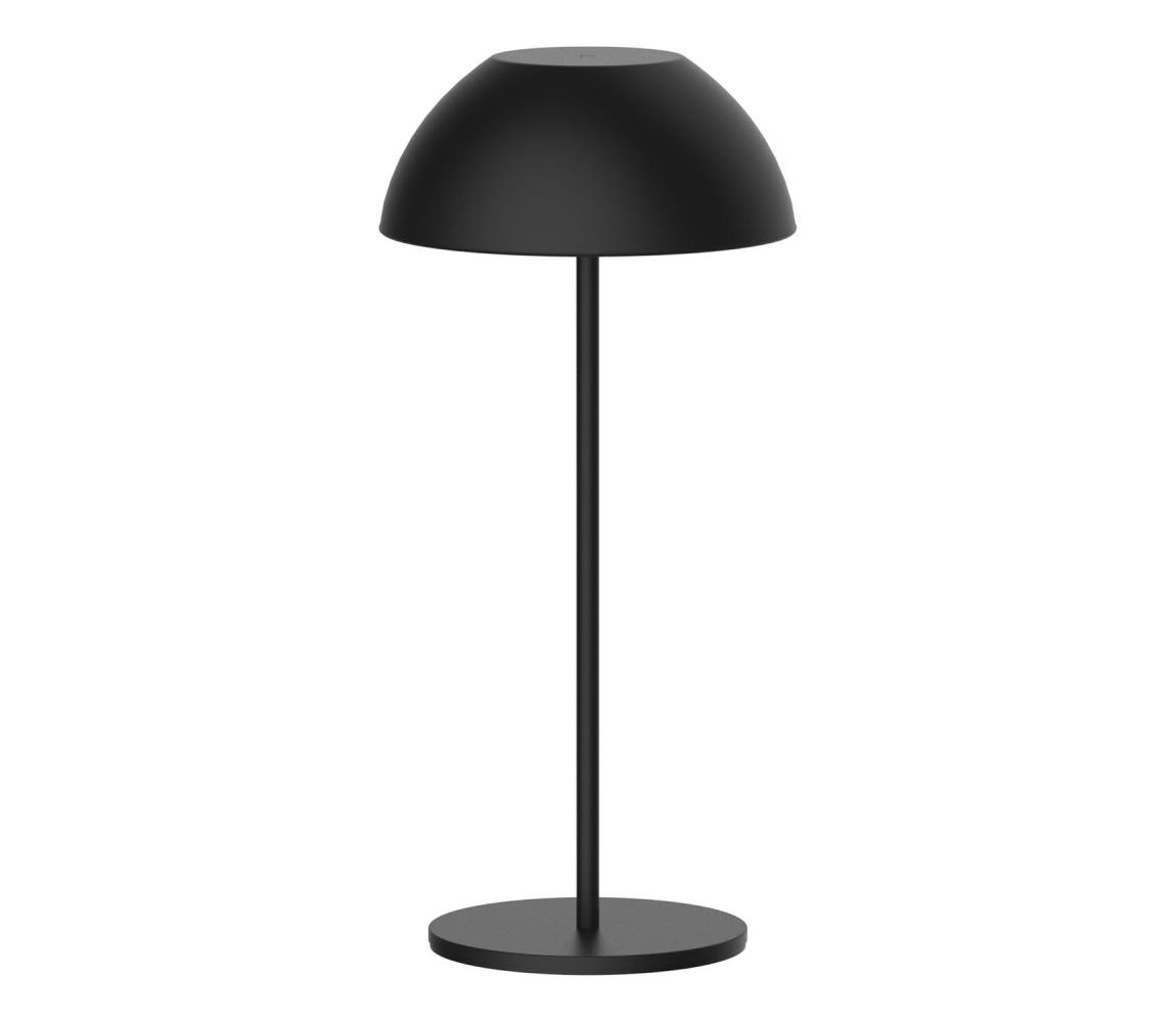 LED Dimmelhető asztali lámpa TANZANIA LED/1,8W/5V USB 1800 mAh IP44 fekete 329950