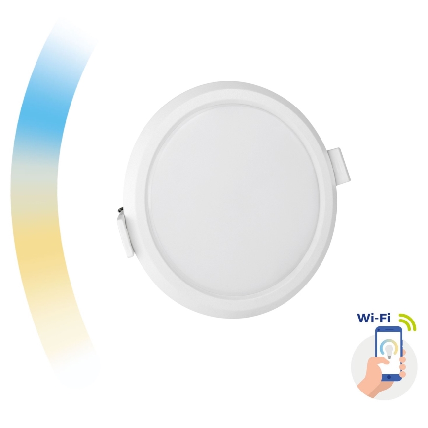 LED Dimmelhető beépíthető lámpa ALGINE LED/6W/230V Wi-Fi Tuya kerek
