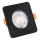 LED Dimmelhető beépíthető lámpa KENT LED/3/5/7W/230V3000/4000/6000K 9x9 cm fekete