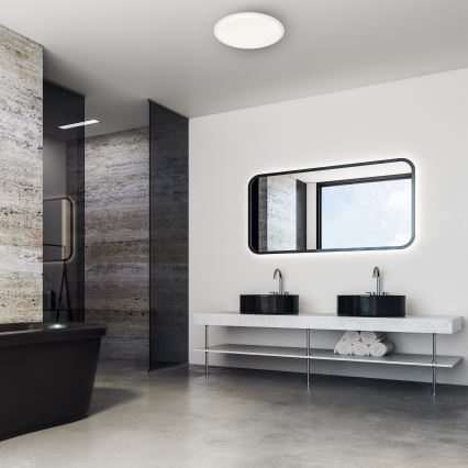 LED Dimmeres mennyezeti lámpa CRUZ LED/40W/230V 2000lm + távirányító