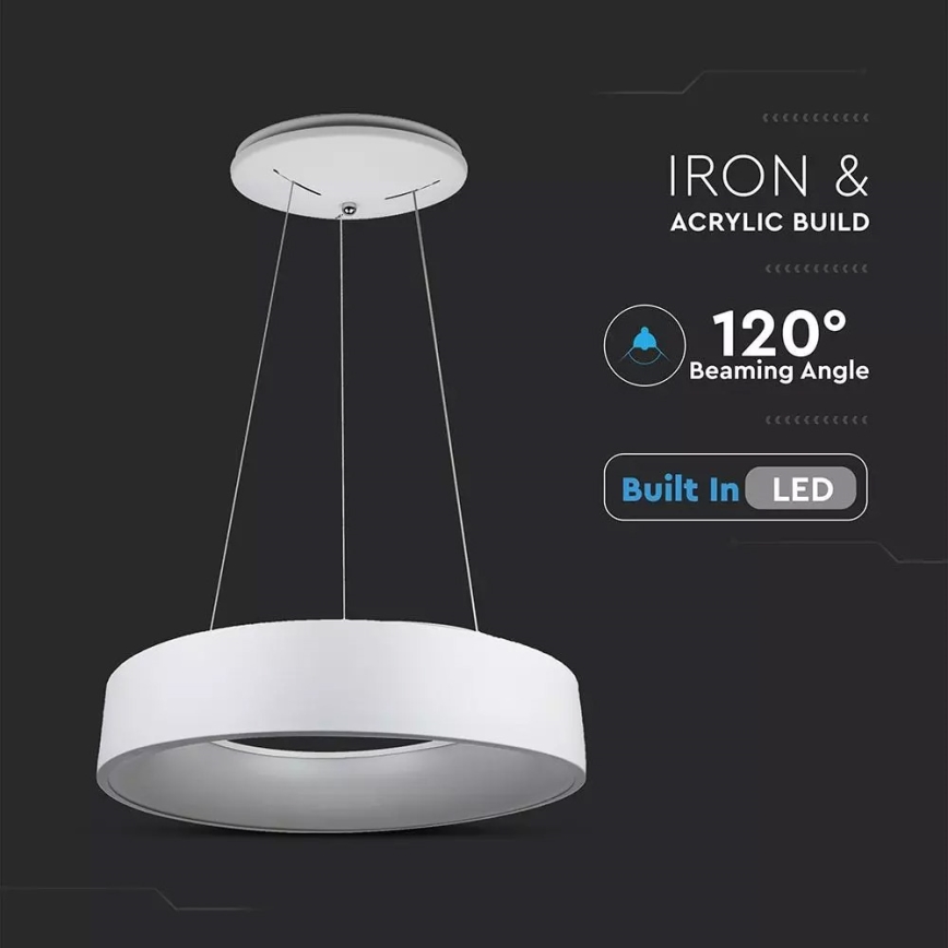 LED-dimmelhető csillár kábelen LED/30W/230V