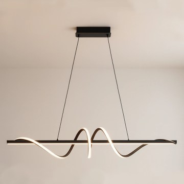 LED dimmelhető csillár kábelen LED/50W/230V 3000-6500K 100 cm + távirányítóval