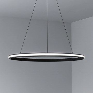 LED dimmelhető csillár kábelen LED/55W/230V 3000-6500K átm. 60 cm + távirányítóval