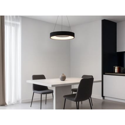 LED dimmelhető csillár kábellel LED/75W/230V 3000-6500K átm. 49 cm + távirányító