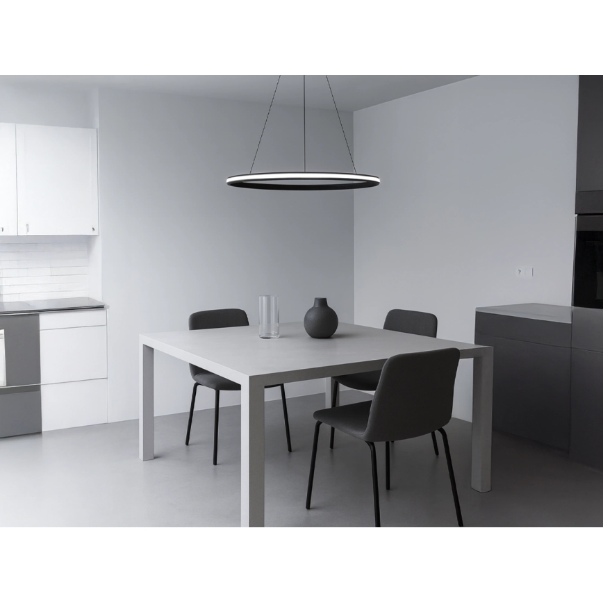 LED dimmelhető csillár kábelen LED/55W/230V 3000-6500K átm. 60 cm + távirányítóval