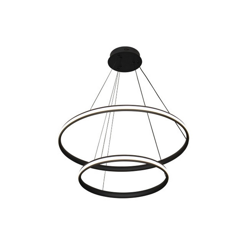 LED fényerőszabályozható kábeles csillár LED/90W/230V 3000-6500K átm. 60 cm + távirányító