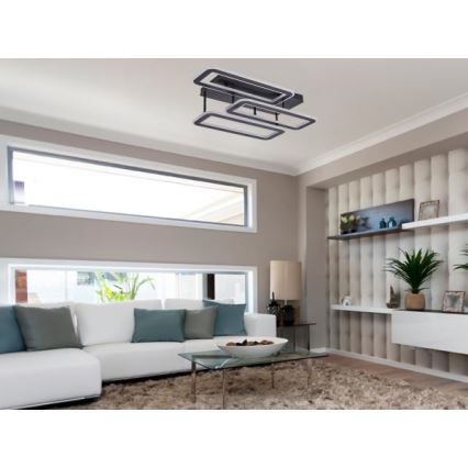 LED Dimmelhető csillár LED/90W/230V 3000-6500K + távirányítás