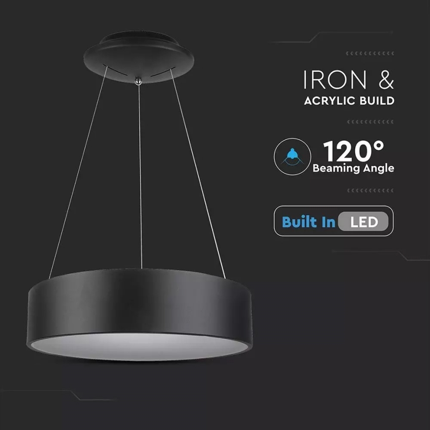 LED dimmelhető csillár zsinóron 1xLED/20W/230V