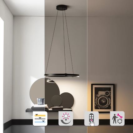 LED Dimmelhető csillár zsinóron CASSINI LED/33W/230V 2700-6500K + távirányítás