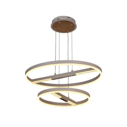 LED Dimmelhető csillár zsinóron LED/100W/230V 3000-6500K átm. 60 cm + távirányítás