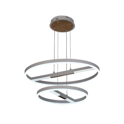 LED Dimmelhető csillár zsinóron LED/100W/230V 3000-6500K átm. 60 cm + távirányítás
