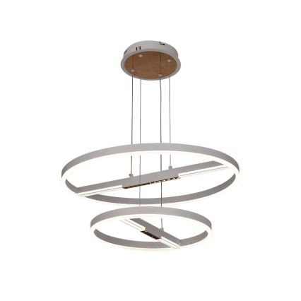 LED Dimmelhető csillár zsinóron LED/100W/230V 3000-6500K átm. 60 cm + távirányítás