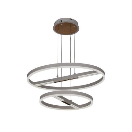 LED Dimmelhető csillár zsinóron LED/100W/230V 3000-6500K átm. 60 cm + távirányítás