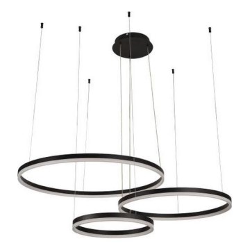 LED Dimmelhető csillár zsinóron LED/125W/230V 3000-6500K átm. 80 cm + távirányítás