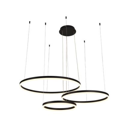 LED Dimmelhető csillár zsinóron LED/125W/230V 3000-6500K átm. 80 cm + távirányítás