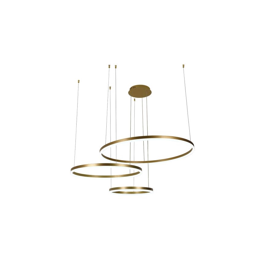 LED Dimmelhető csillár zsinóron LED/125W/230V 3000-6500K átm. 80 cm + távirányítás