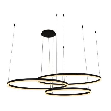 LED Dimmelhető csillár zsinóron LED/170W/230V 3000-6500K átm. 100 cm + távirányítás