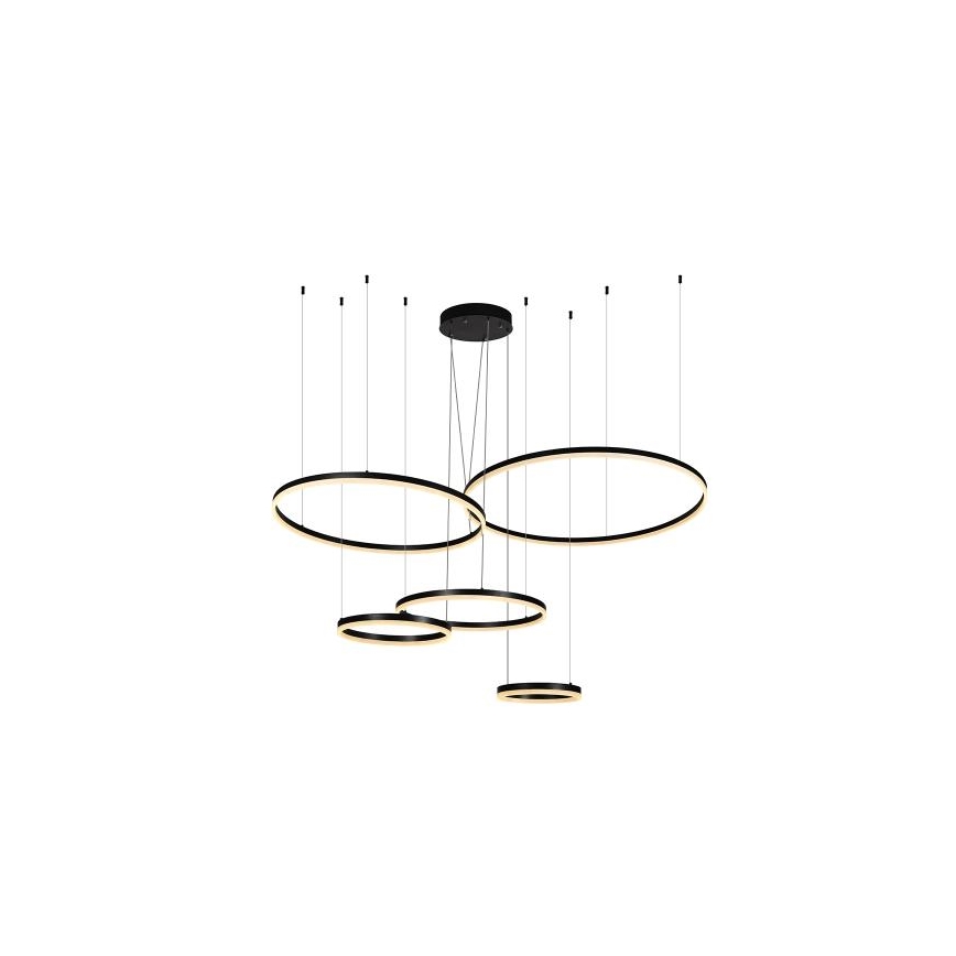 LED Dimmelhető csillár zsinóron LED/220W/230V 3000-6500K átm. 100 cm + távirányítás