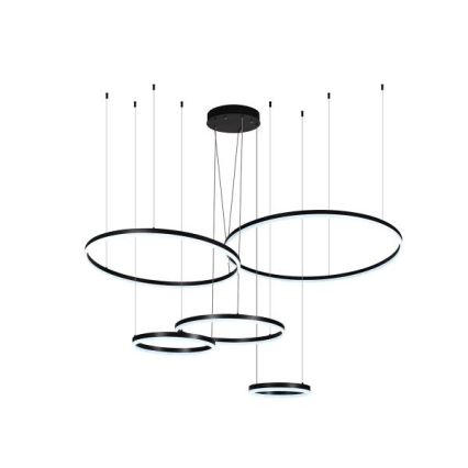 LED Dimmelhető csillár zsinóron LED/220W/230V 3000-6500K átm. 100 cm + távirányítás