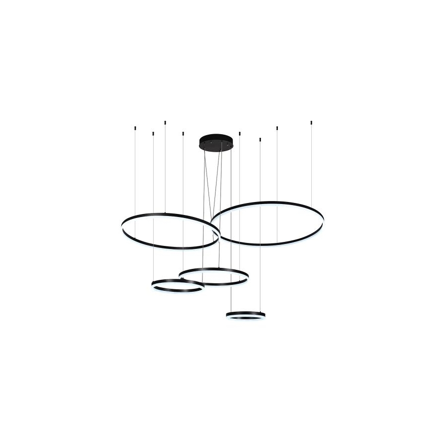 LED Dimmelhető csillár zsinóron LED/220W/230V 3000-6500K átm. 100 cm + távirányítás