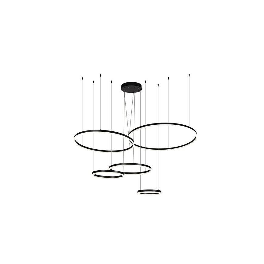 LED Dimmelhető csillár zsinóron LED/220W/230V 3000-6500K átm. 100 cm + távirányítás